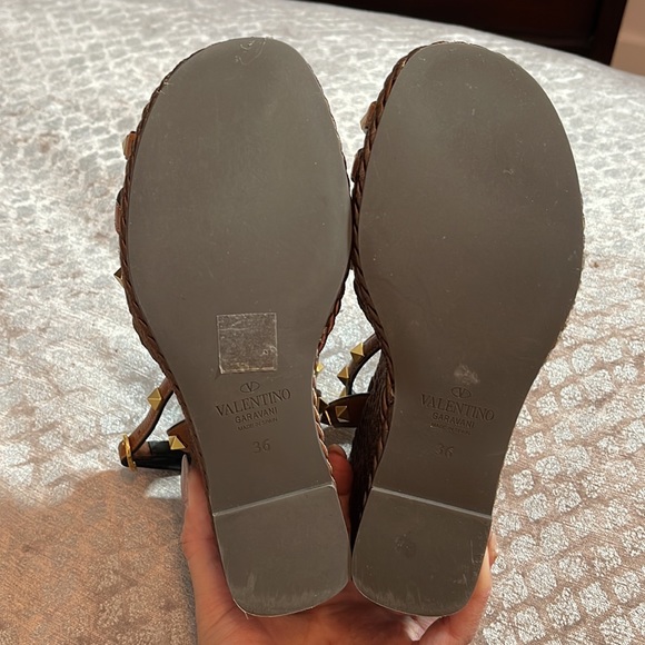 Brand new Valentino Rope Studded Espadrilles size 36 - Picture 7 of 7